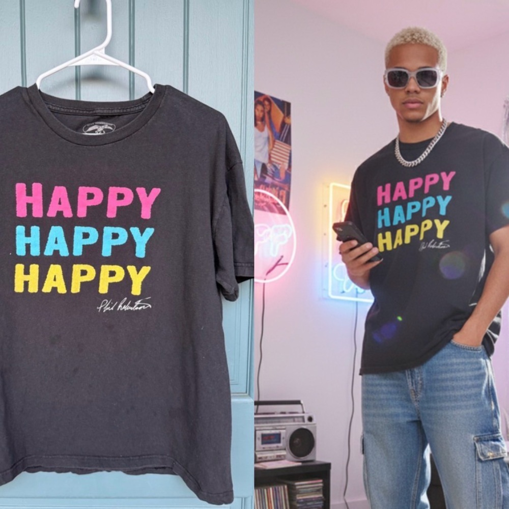 VTG Duck Dynasty "Happy Happy Happy" Tee XL